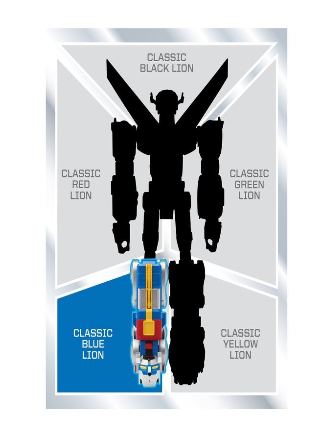 Voltron Classic Combining Blue Lion Action Figure - Image 5
